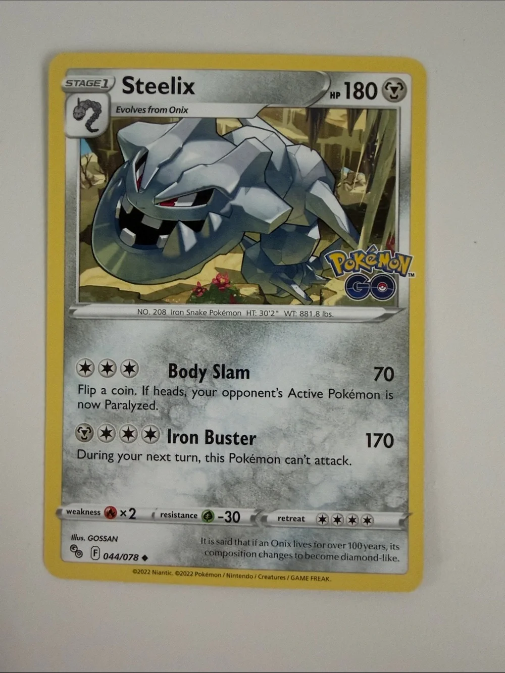 🪨 Rock & Fighting Pokémon Card Lot | Steelix Riolu Mankey Nosepass ✨5/$25✨